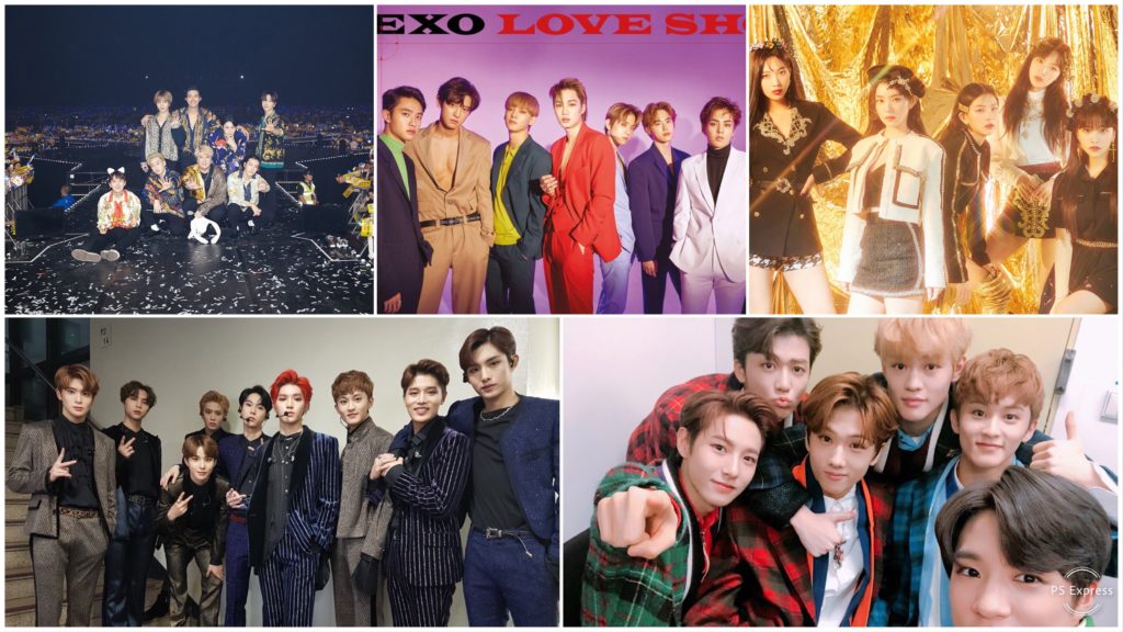 SMTown Special Stage Chile 2019 Grupos